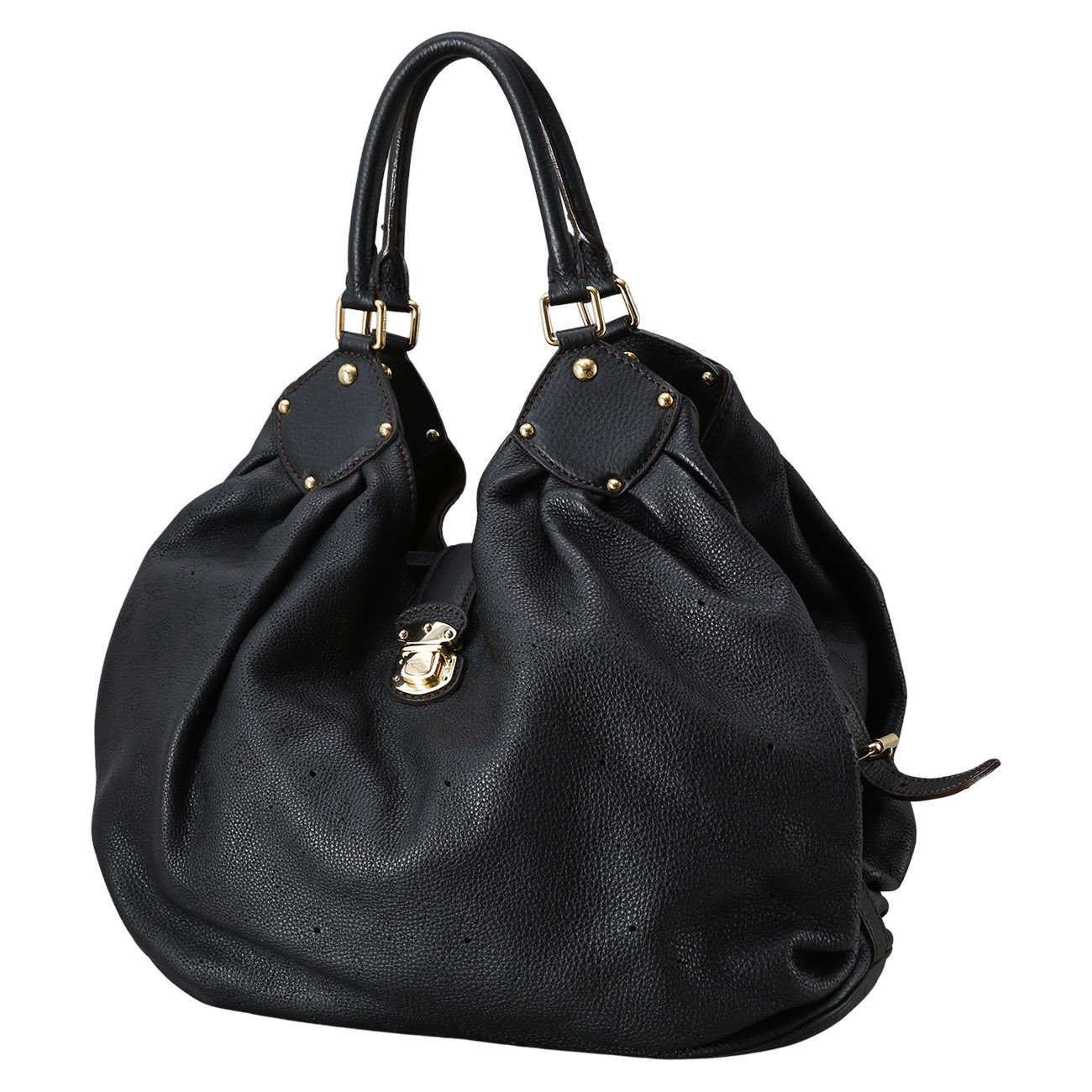 LOUIS VUITTON(USED)루이비통 마히나 레더 토트백